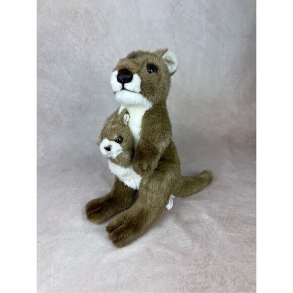 Vintage K & M Collectibles Plush Kangaroo 1997 Stuffed Animal - Picture 1 of 7